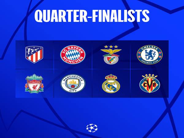 Bóng đá QT 17/3: Xác định 8 đội ở vòng tứ kết UEFA Champions League