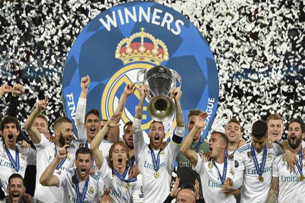 Câu lạc bộ Real Madrid vô địch c1 bao nhiêu lần?