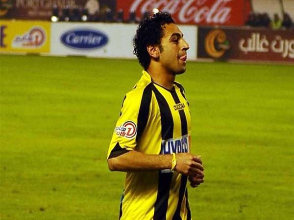 Mohamed Salah trong màu áo El Mokawloon