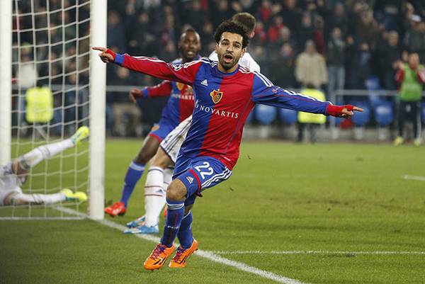 Số áo của Salah tại Basel