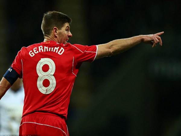 Danh sách các số áo Gerrard ở Liverpool