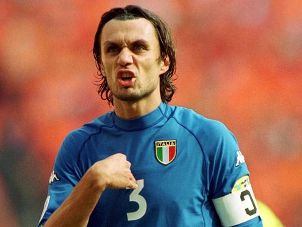 Maldini số áo bao nhiêu tại đội tuyển quốc gia?