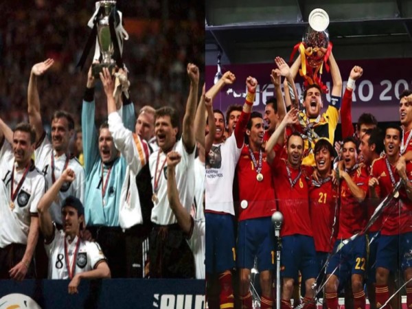 TOP những đội bóng vô địch Euro nhiều nhất bảng xếp hạng