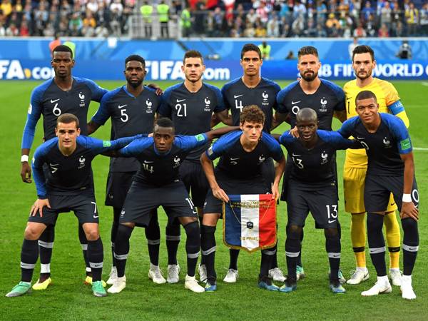 Đội hình Pháp 2018: Tập thể vàng vô địch World Cup